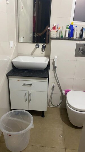 Washroom in 2 BHK Apartment at Sector 8 – for Rent