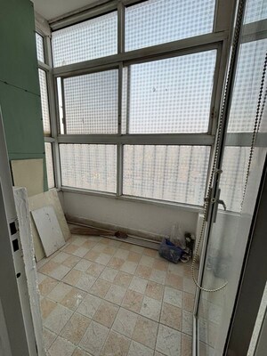 Bathroom in 3 BHK Apartment at Divyans Apartment, Indrapuram – for Sale