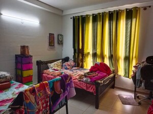 Bedroom in 3 BHK Apartment at Bhartiya Nikoo Homes, Thanisandra Main Road – for Rent