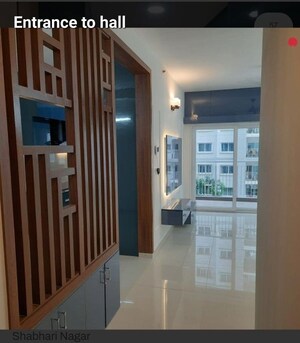 Balcony in 2.5 BHK Apartment at L&T Raintree Boulevard, Hebbal – for Rent