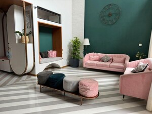 Living Room in 2 BHK Apartment at Prestige Finsbury Park Hyde, Bagaluru – for Rent