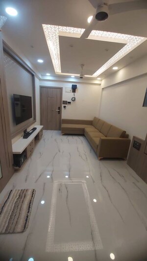 Living Room in 1 BHK Apartment at Maplle Plazza, Jogeshwari East – for Sale
