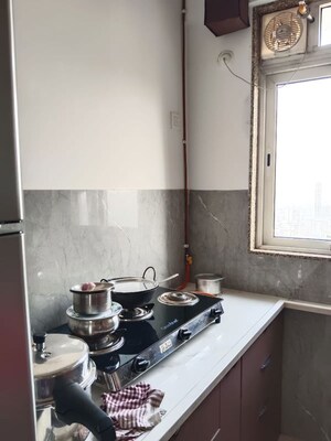 Kitchen in 1.5 BHK Apartment at Runwal Forests, Kanjurmarg West – for Sale
