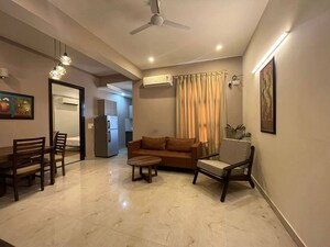 Living Room in 2 BHK Apartment at Saket – for Rent