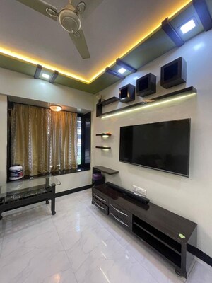 Living Room in 2 BHK Apartment at Bandra West – for Rent