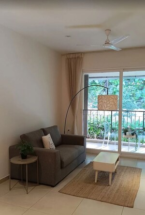 Living Room in 2 BHK Apartment at Bhartiya City Nikoo Homes 6, Kogilu – for Sale