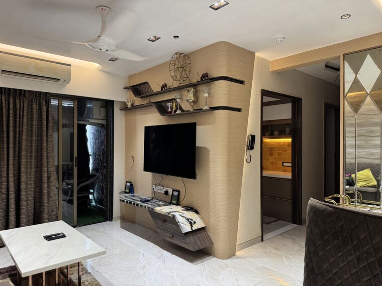 Living Room, regency-anantam 2 Bedroom 1000 Sq.Ft. Apartment In Dombivli East Thane 10225212