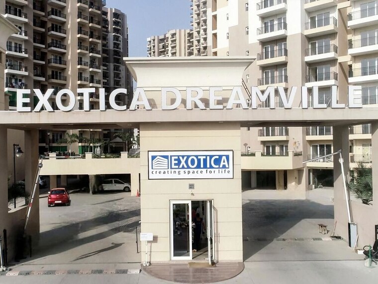 Exterior View, exotica-dreamville 3 Bedroom 1500 Sq.Ft. Apartment In Sector 16c Greater Noida Greater Noida 10206050