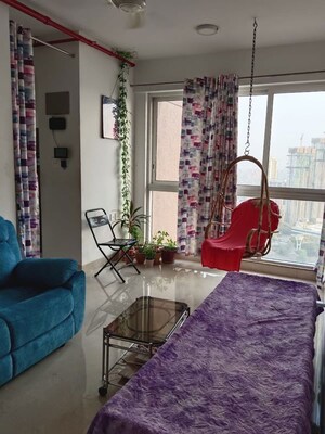 Living Room in 1.5 BHK Apartment at Runwal Forests, Kanjurmarg West – for Sale