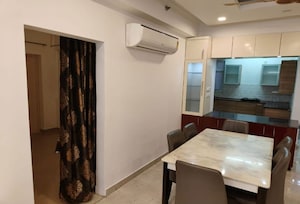 Dining area in 1.5 BHK Builder Floor at Sector 23 Dwarka – for Rent