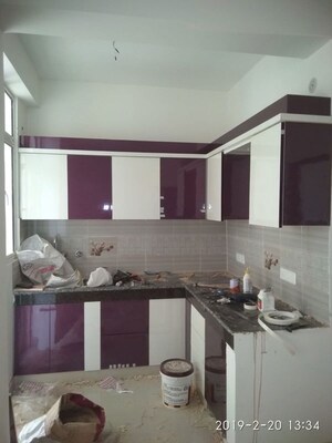 Kitchen in 3.5 BHK Apartment at Sanchar Residency, Raj Nagar Extension – for Sale