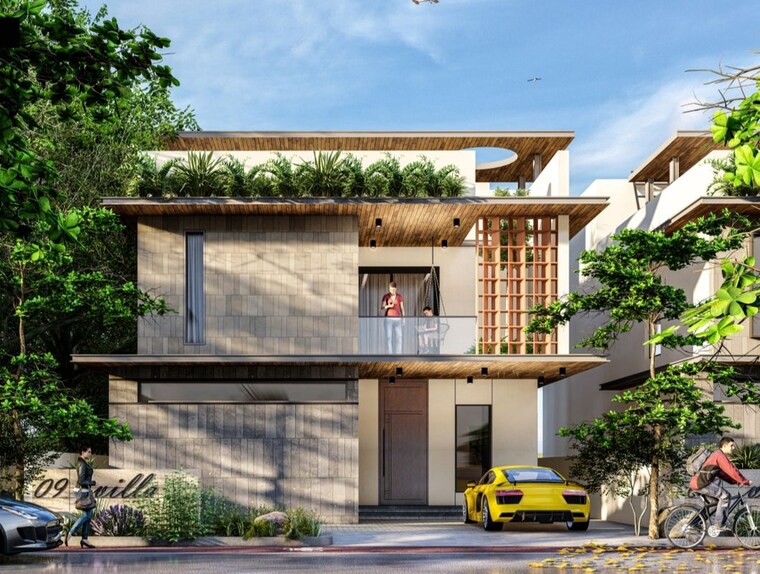 Exterior View, maheshwaram 4 Bedroom 3600 Sq.Ft. Villa In Maheshwaram Hyderabad 10225601