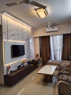 Living Room in 2 BHK Apartment at Fiama Residency, Thane West – for Sale