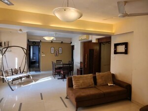 Living Room in 1 BHK Apartment at Swastik Residency 1, Ghodbunder Road – for Rent