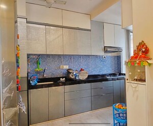 Kitchen in 2 BHK Apartment at S A Silver Nest Apartment , Andheri West – for Rent