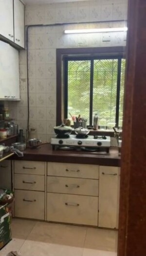 Kitchen in 1.5 BHK Apartment at Valeram Pooja, Malad West – for Rent