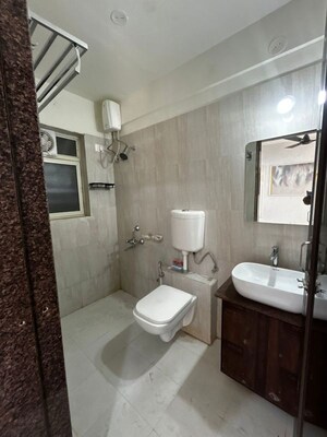 Bathroom in 2 BHK Apartment at Sudarshan Sky Garden, Ghodbunder Road – for Sale