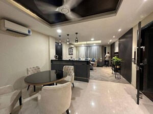 Living Room in 3 BHK Apartment at Saket – for Rent