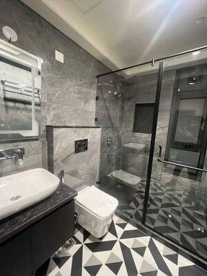 Attached Bathroom in 3 BHK Apartment at Saket – for Rent