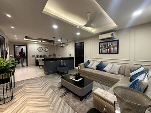 Living Room in 3 BHK Apartment at Saket – for Rent
