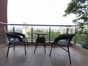 Balcony in 3 BHK Apartment at Adani Samsara, Sector 60 – for Rent