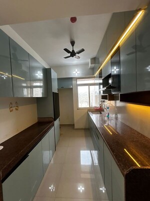 Kitchen in 2 BHK Apartment at Soham Tropical Lagoon, Ghodbunder Road – for Sale