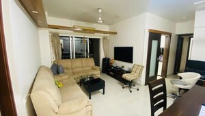Living Room in 3 BHK Apartment at Garden Court Building, Dadar East – for Sale