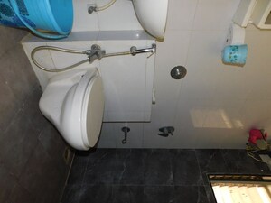 Bathroom in 1 BHK Apartment at Sharda Edifice Celestial, Bhandup West – for Rent