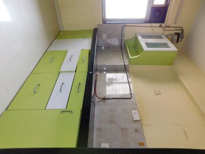 Kitchen in 1 BHK Apartment at Sharda Edifice Celestial, Bhandup West – for Rent