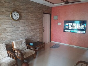 Living Room in 2 BHK Apartment at Kavya Devashish, Bhandup West – for Sale