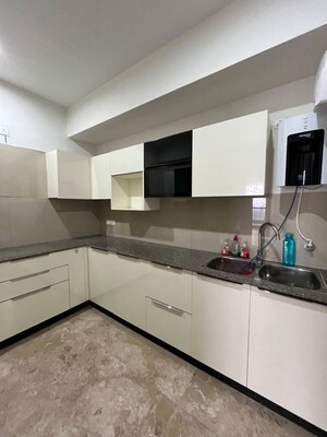 Kitchen in 3 BHK Apartment at Maxxus Elanza, International Airport Road – for Rent