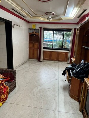 Living Room in 2 BHK Apartment at Arunoday Tower, Bhandup West – for Sale