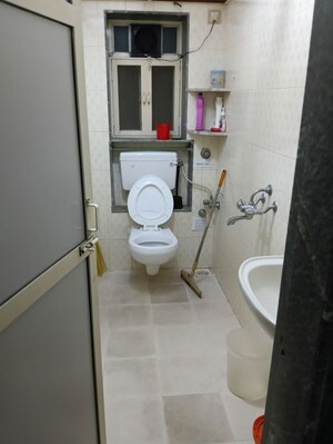 Bathroom in 2 BHK Apartment at Nirman Park, Andheri East – for Rent