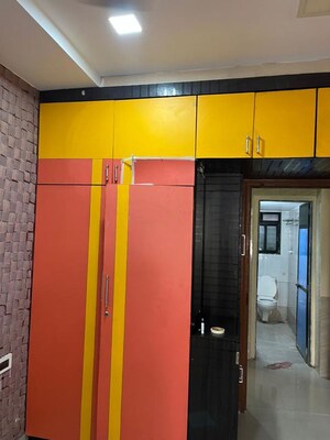 Bedroom in 2 BHK Apartment at Gayatri Sankul, Kharghar – for Rent