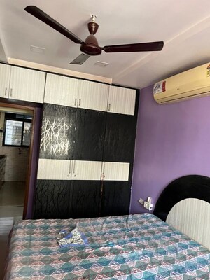 Bedroom in 2 BHK Apartment at Gayatri Sankul, Kharghar – for Rent