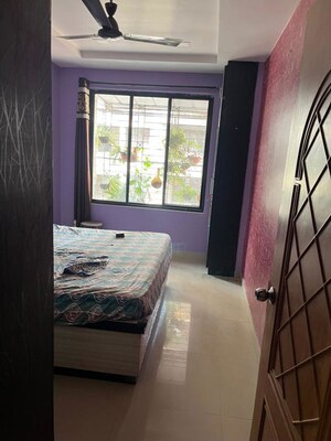 Bedroom in 2 BHK Apartment at Gayatri Sankul, Kharghar – for Rent