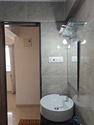 Bathroom in 2 BHK Apartment at Girikunj Chs, Ghodbunder Road – for Sale
