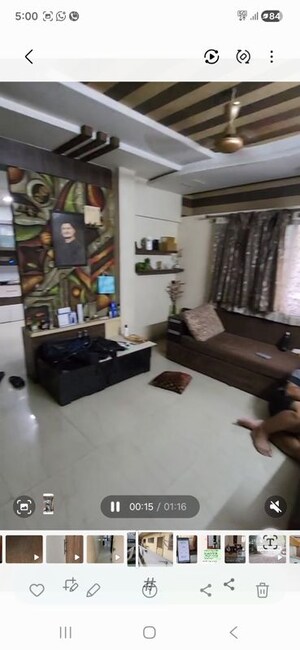 Living Room in 2 BHK Apartment at Somwar Peth – for Rent