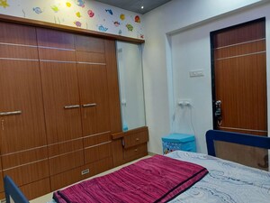 Bedroom in 2 BHK Apartment at JVM Twin Tower, Kasarvadavali – for Rent