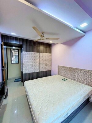 Bedroom in 1 BHK Apartment at Sector 11 Kopar Khairane – for Rent