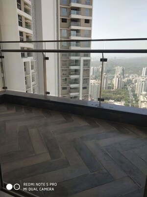 Balcony in 4 BHK Apartment at Bhoomi Celestia, Malad West – for Rent