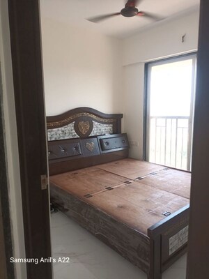 Bedroom in 1 BHK Apartment at Metropolis Bayside, Kasarvadavali – for Rent