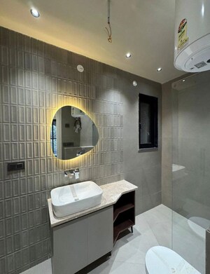 Bathroom in 4 BHK Builder Floor at Sector 45 – for Sale