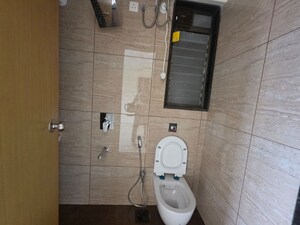 Bathroom in 1 BHK Apartment at Chandak 34 Park Estate, Goregaon West – for Rent