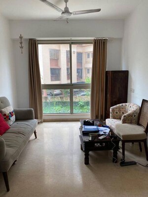 Living Room in 1.5 BHK Apartment at Sector 5 Kopar Khairane – for Rent
