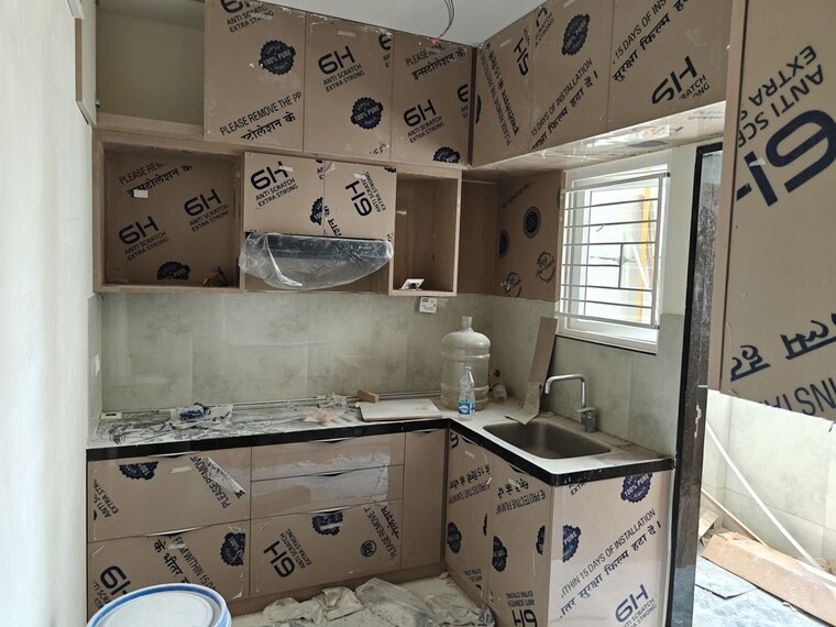 Kitchen, my-home-sayuk 2.5 Bedroom 1573 Sq.Ft. Apartment In Tellapur Hyderabad 10226479