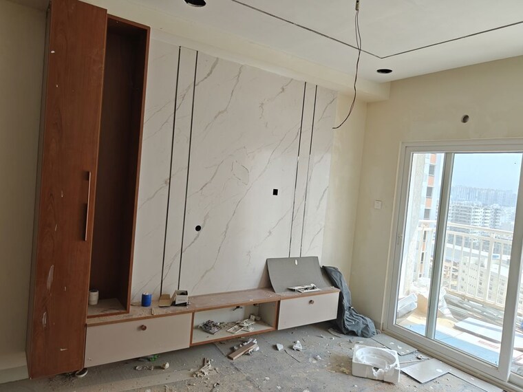 Kitchen, my-home-sayuk 2.5 Bedroom 1573 Sq.Ft. Apartment In Tellapur Hyderabad 10226479