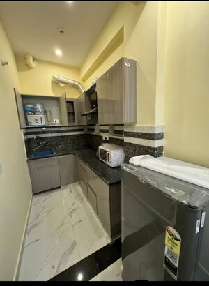 Kitchen in 1 BHK Builder Floor at Saket – for Rent
