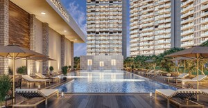 Swimming Pool in 2 BHK Apartment at L&T Crescent Bay T2, Parel – for Sale