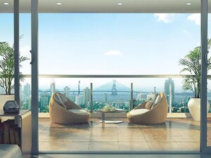2 BHK Apartment For Sale in L&T Crescent Bay T2, Parel